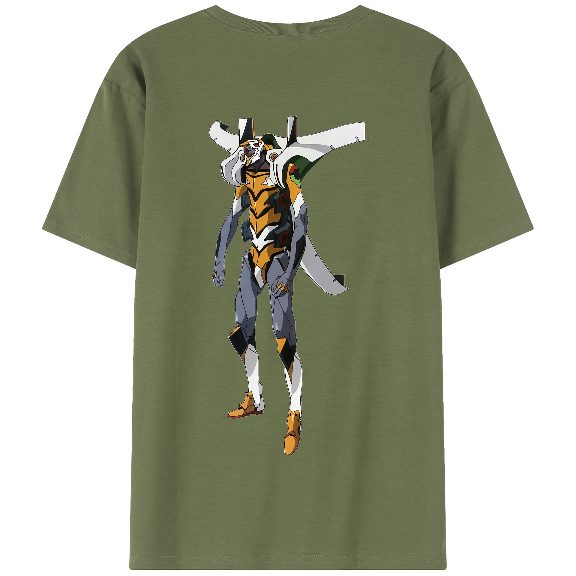 （画像用） EVA 新世紀エヴァンゲリオン 綿100％半袖Tシャツ（背面プリント）